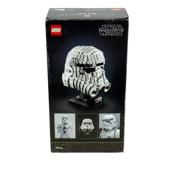 LEGO Star Wars Stormtrooper Helmet 75276 Open Box Complete - Picture 5 of 16